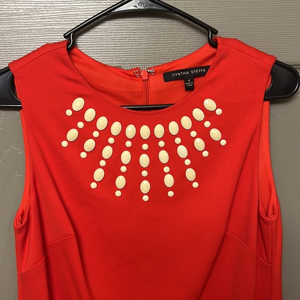 Cynthia Steffe Red Mini Dress - Picture 3 of 7